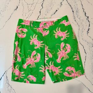 Ralph Lauren RLX (Golf) Men's Shorts - Crustacean Print Size 32